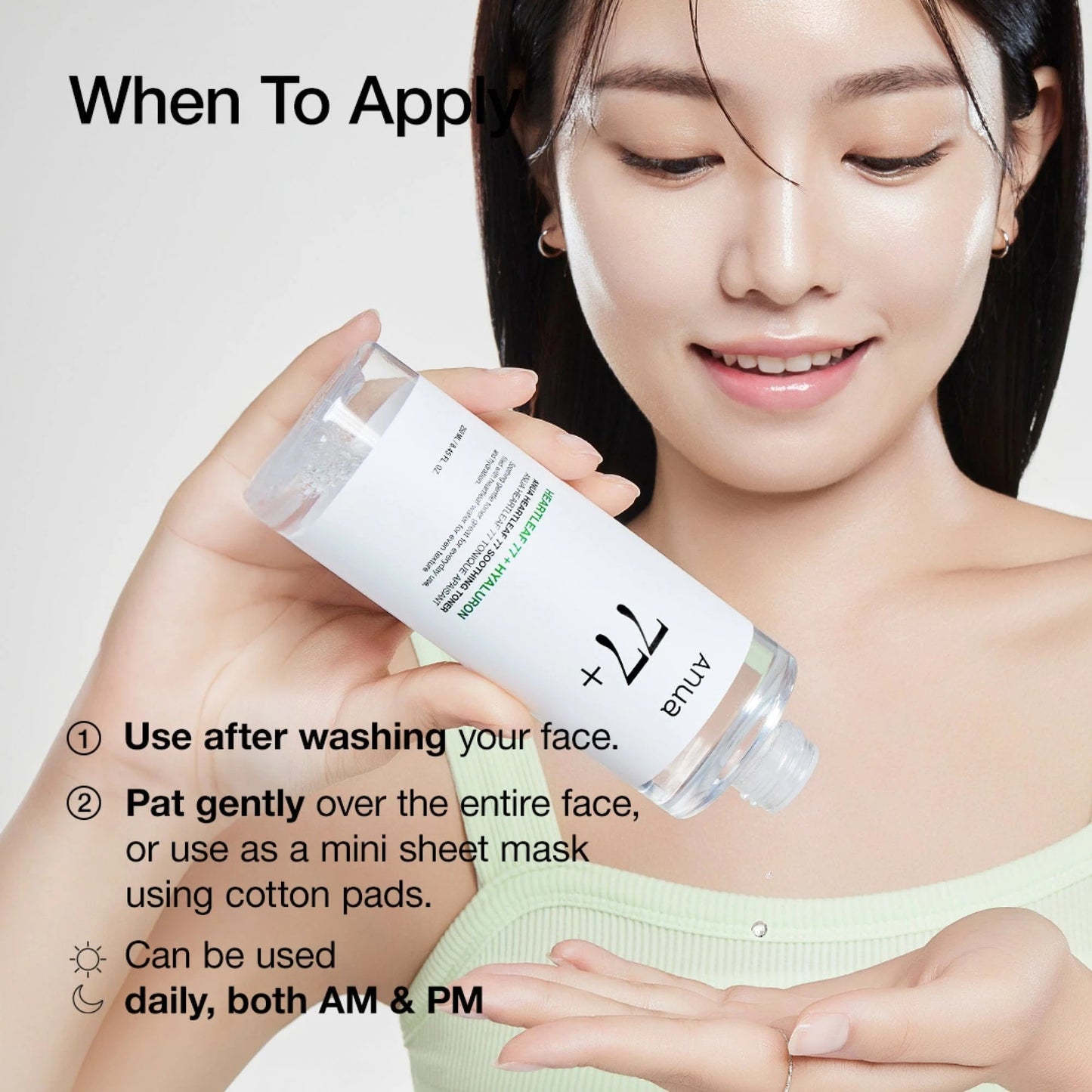 Anua Heartleaf 77% Soothing Facial Toner For Redness & Acne- Prone Skin Type 250 mL