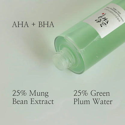 Beauty of Joseon - Green Plum Refreshing Toner AHA + BHA