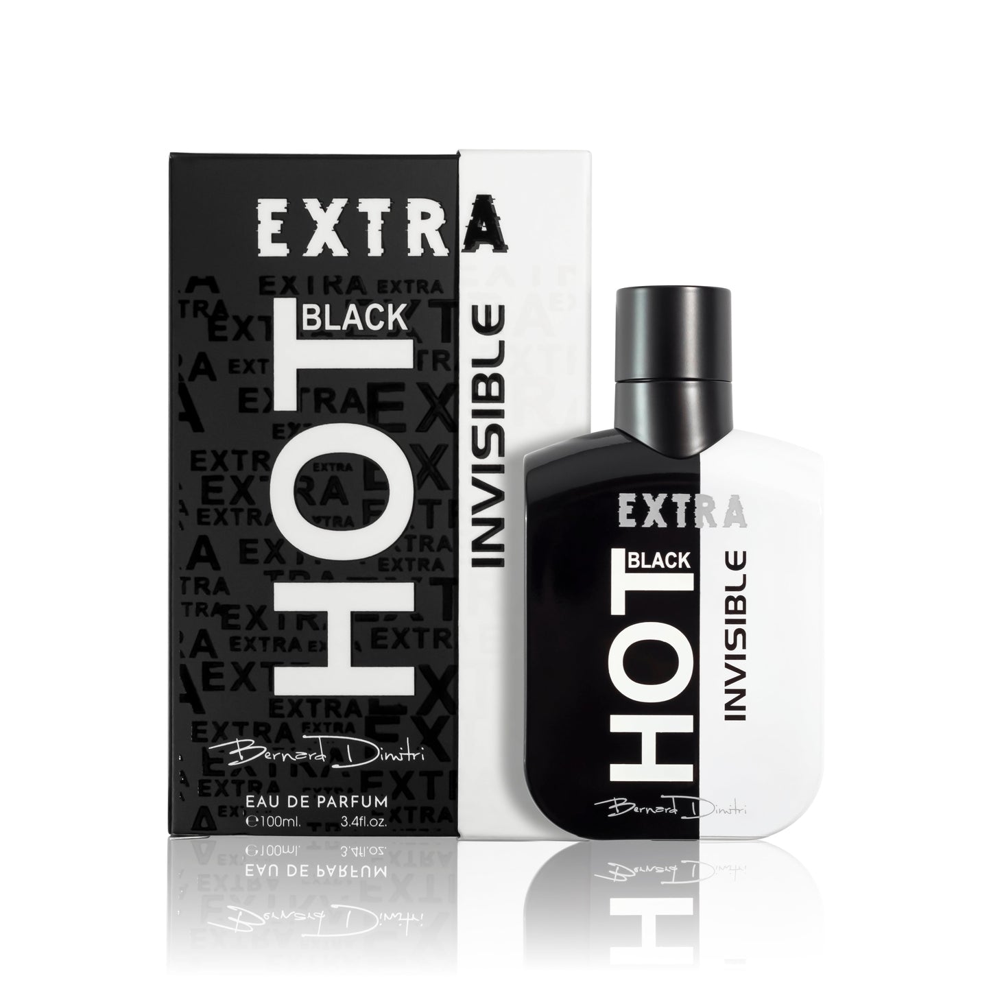 EXTRA HOT BLACK INVISIBLE 100ML