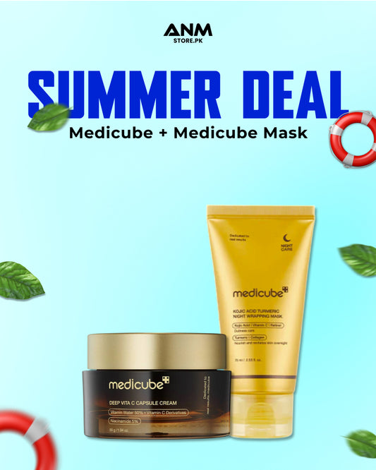 Medicube Capsule Cream + Medicube Kojic Acid Peel Off Mask