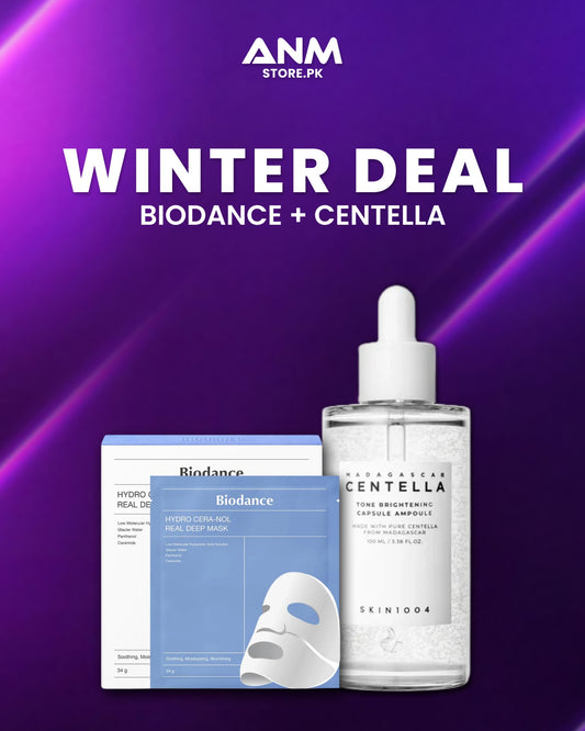 Hydro Cera-nol Real Deep Mask + Centella Tone Brightening Capsule Ampoule