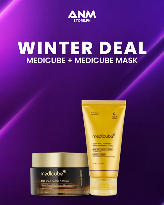 Medicube Capsule Cream + Medicube Kojic Acid Peel Off Mask