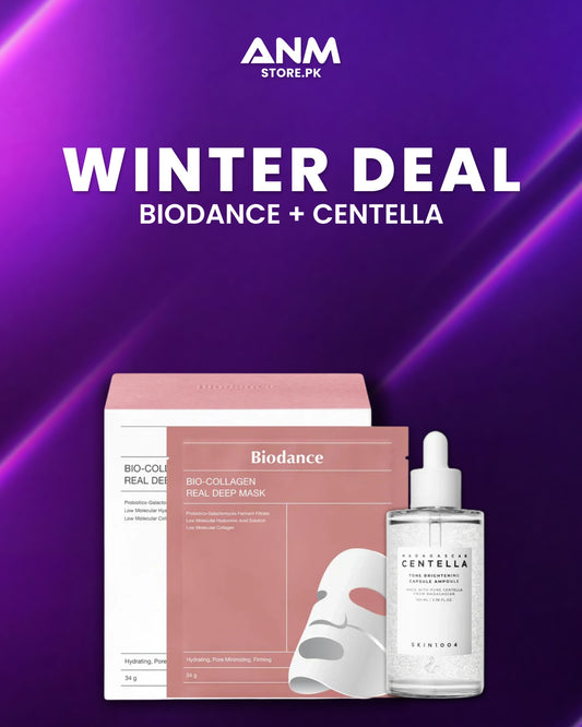 Bio-Collagen Real Deep Mask + Centella Tone Brightening Capsule Ampoule