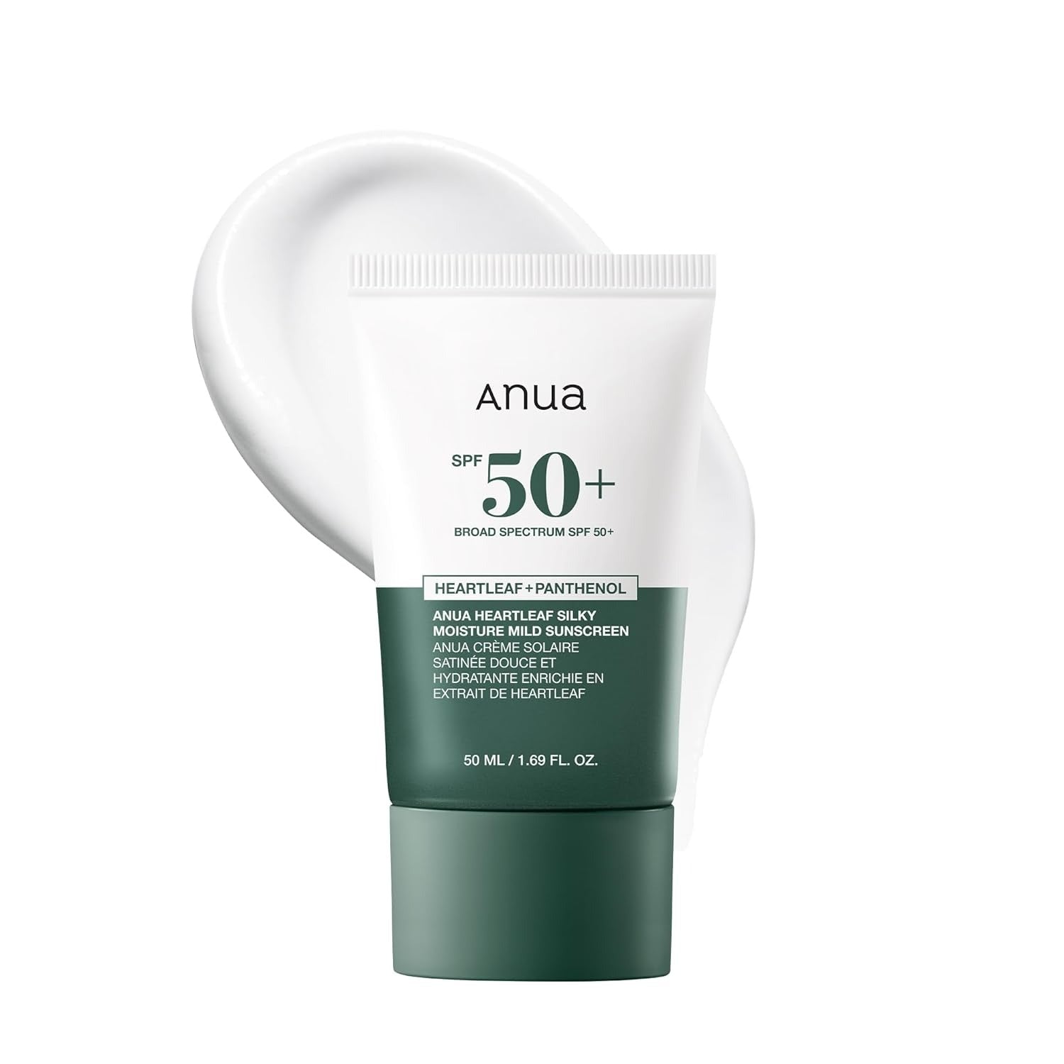 Anua Heartleaf Silky Moisture Sun Cream 50 mL