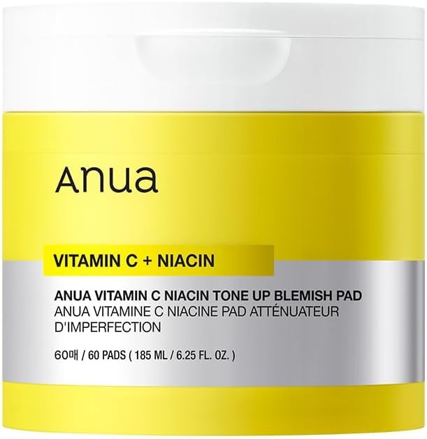 Anua Vitamin C+ Niacin Tone Up Blemish Pad (60 Pads)