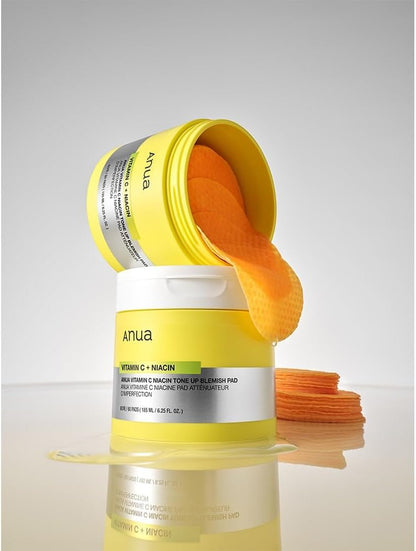 Anua Vitamin C+ Niacin Tone Up Blemish Pad (60 Pads)