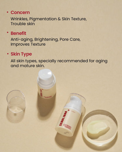 KSECRET SEOUL 1988 Cream : Retinal Liposome 1% + Fermented Rice, 50ml