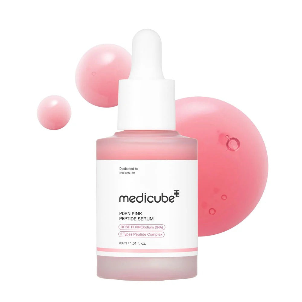 Medicube PDRN Pink Peptide Serum, Pink glow serum, 30 mL