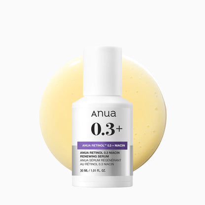 Anua Nano Retinol 0.3% + Niacin Renewing Serum 30 mL