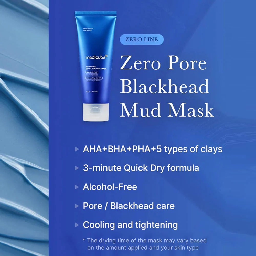Medicube Zero Pore Blackhead Mud Mask 100 g