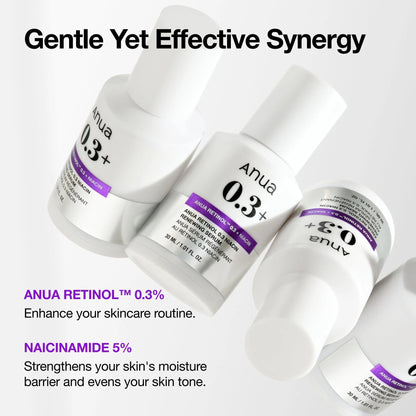 Anua Nano Retinol 0.3% + Niacin Renewing Serum 30 mL