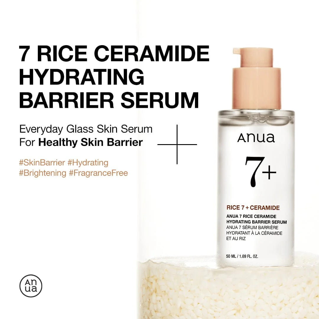 Anua 7 Rice Ceramide Hydrating Barrier Serum 50mL