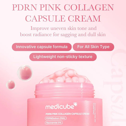 Medicube PDRN Pink Collagen Capsule Cream 55 g