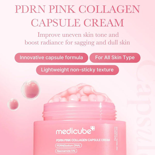 Medicube PDRN Pink Collagen Capsule Cream 55 g