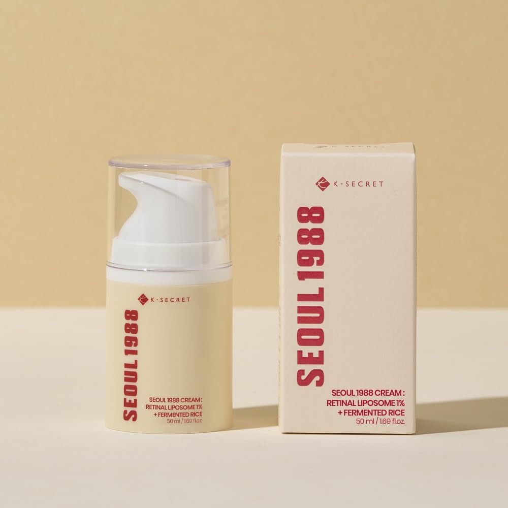 KSECRET SEOUL 1988 Cream : Retinal Liposome 1% + Fermented Rice, 50ml