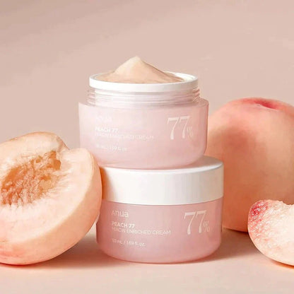 Anua Peach 77% Niacinamide Enriched Moisturizing Face Cream For All Skin Types 50 mL