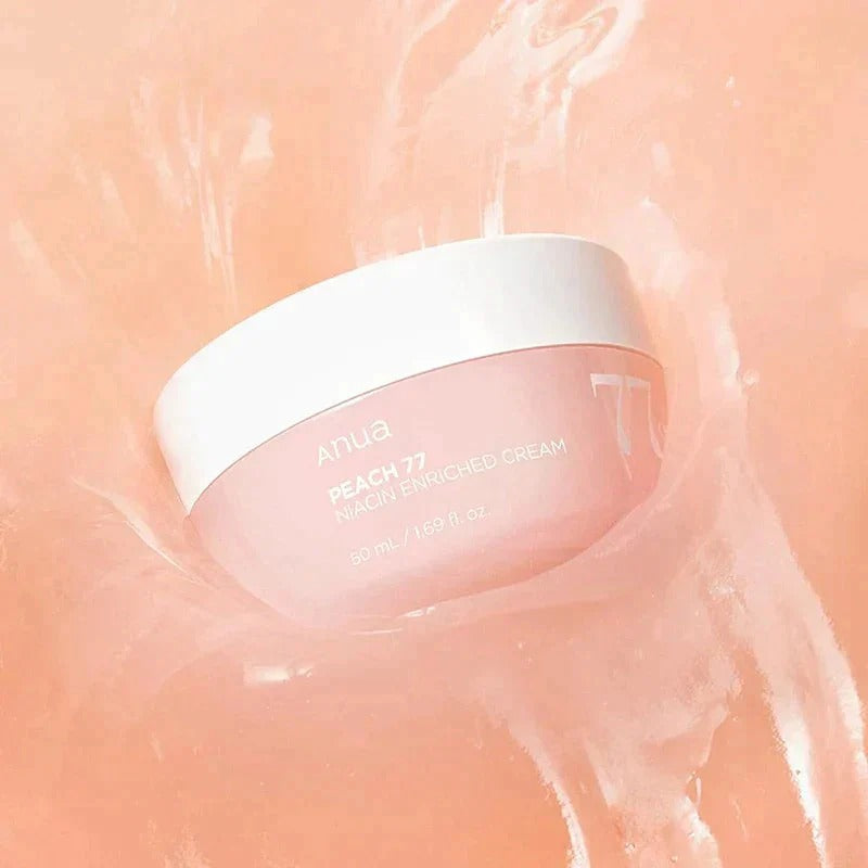 Anua Peach 77% Niacinamide Enriched Moisturizing Face Cream For All Skin Types 50 mL