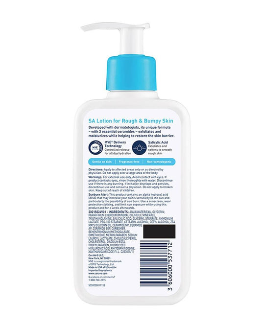 CeraVe SA Lotion for Rough & Bumpy Skin 237mL