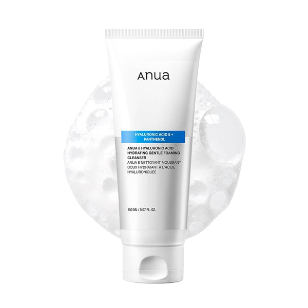 Anua 8 Hyaluronic Acid Hydrating Gentle Foaming Cleanser 150 mL